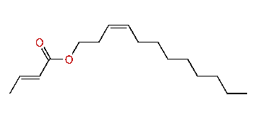 (Z)-3-Dodecenyl (E)-2-butenoate